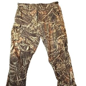 Game Winner Camo Cargo Pants Mens 40x30 Adjustable Outdoor Hunting Gorpcore